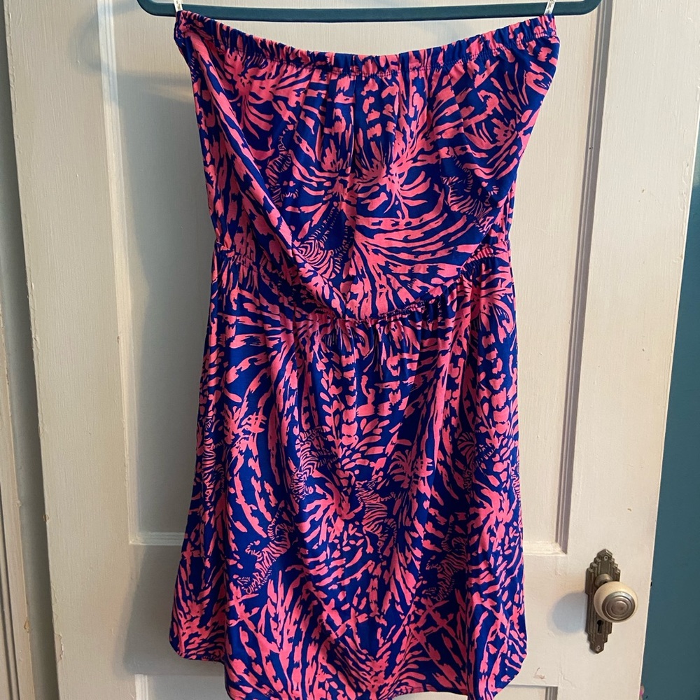 Lilly Pulitzer Strapless Summer Dress